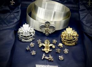 Courtier Fleur-de-Lis Belt & Buckle